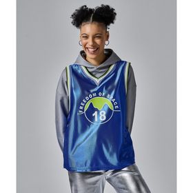 Freedom Of Space FOS197HOD-001 18 Jersey Hooded Gri Unisex Sweatshirt