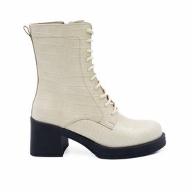 Freefoot 24402 Kroko Bej Kadın Bot