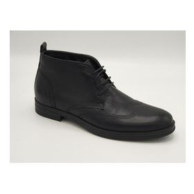 Freefoot 3815 Siyah Deri Erkek Bot