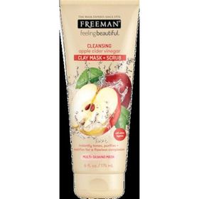 Freeman 175 ml Elma Sirkeli Köpüklü Kil Maskesi + Scrub