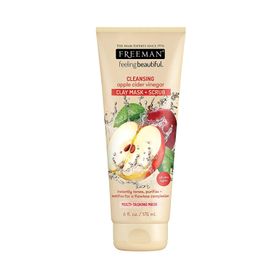 Freeman 175 ml Elma Sirkeli Köpüklü Kil Maskesi + Scrub
