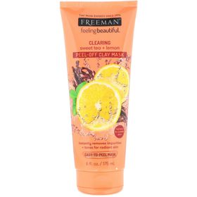 Freeman 175 ml Temizleme&Yağdan Arındıran Şekerli Çay ve Limonlu Soyulabilen Kil Maskesi