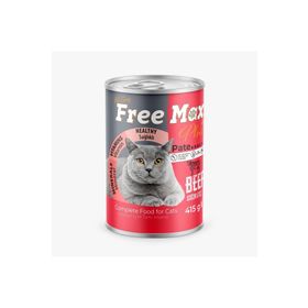 Freemax 415 gr Biftekli Kedi Konservesi