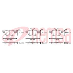 FREN DİSKİ ARKA FORD TRANSIT CONNECT 1.8 TDCI - 0986479S51