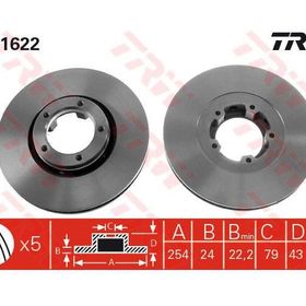 FREN DİSKİ ÖN FORD TRANSİT T12