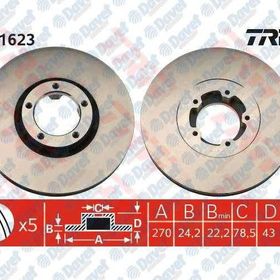 FREN DİSKİ ÖN FORD TRANSİT T15