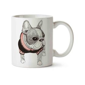 French Bulldog Pug Boston Terrier Baskılı Kupa