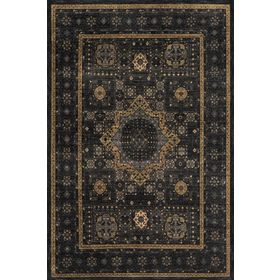 Frenda Home Fas Kapısı Desenli Pamuk Taban Vizon 80x200 cm Salon Halı