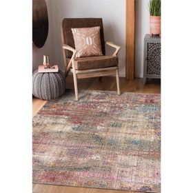 Frenda Home Venüs Modern Kaymaz Deri Taban Kahve 140x200 cm Salon Halı