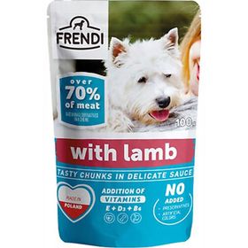 Frendi 100 gr Kuzulu Köpek Yaş Mama