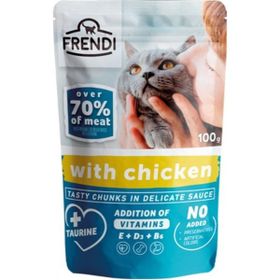 Frendi 100 gr Tavuklu Kedi Yaş Mama