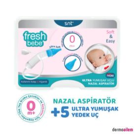 Fresh Bebe Yumuşak Uçlu 5'li Nazal Aspiratör ve Yedek Uç