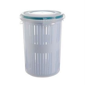 Fresh Box Yuvarlak Süzgeçli Saklama Kabı