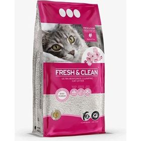 Fresh Clean 5 lt Bebek Pudralı Topaklanan Kedi Kumu
