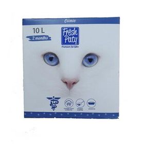 Fresh Paty 10 lt Clinic Süper Emici Özellikli Topaklaşan Kedi Kumu