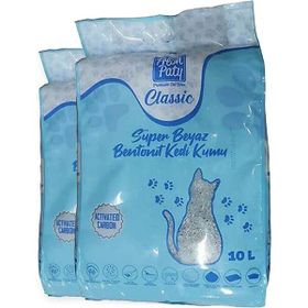 Fresh Paty Aktif Karbonlu Kokusuz Topaklaşan Classic 2x10 lt Kedi Kumu