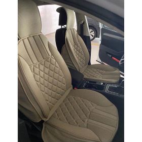 Fresh Start bmw 5 Serisi 523 Uyumlu Lüks Oto Koltuk Minderi Ön Arka 5'li Takım Bej