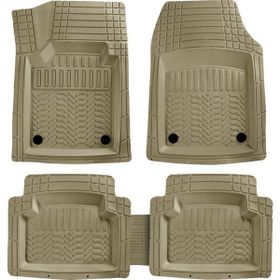 Fresh Start Fiat Panda Uyumlu 4D Premium Model Bej Havuzlu Paspas