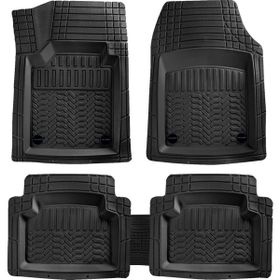 Fresh Start Fiat Panda Uyumlu 4D Premium Model Siyah Havuzlu Paspas