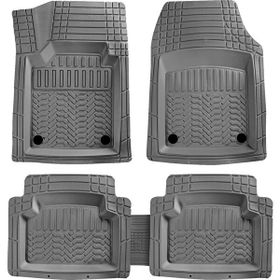 Fresh Start Isuzu D-Max Uyumlu 4D Premium Model Gri Havuzlu Paspas