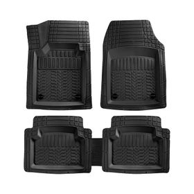 Fresh Start Skoda Yeti Uyumlu 4D Premium Model Siyah Havuzlu Paspas