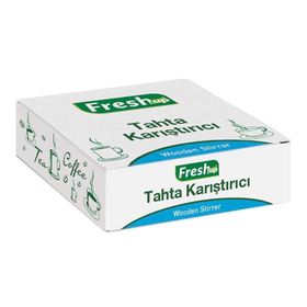 Fresh Up 500 Adet Ekonomik Hijyenik Tahta Karıştırıcı
