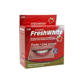 Fresh White Çilek Aromalı 50 gr Diş Tozu
