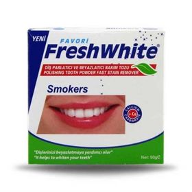 Fresh White Smokers Diş Parlatma Tozu