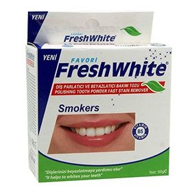 Fresh White Smokers Diş Parlatma Tozu