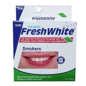 Fresh White Smokers Diş Parlatma Tozu