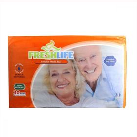 Freshlife 30 Adet Large Belbantlı Islaklık Göstergeli Hasta Bezi