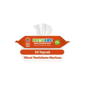 Freshlife 50x6 300 Yaprak Vücut Temizleme Havlusu