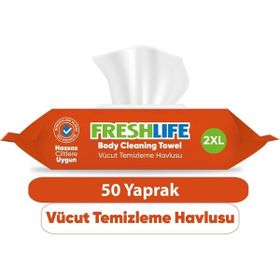 Freshlife 50x6 300 Yaprak Vücut Temizleme Havlusu