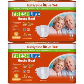 Freshlife 60 Adet S Belbantlı Hasta Bezi