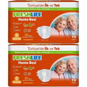 Freshlife 60 Adet S Belbantlı Hasta Bezi