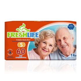 Freshlife 60 Adet S Belbantlı Hasta Bezi