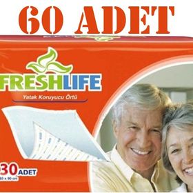 Freshlife 60x90 30 Adet 2 Paket Yatak Koruyucu