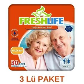 Freshlife 90 Adet Large Belbantlı Hasta Bezi