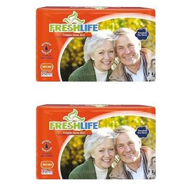 Freshlife Belbantlı Orta Boy M 30'lu 2 Adet Hasta Bezi
