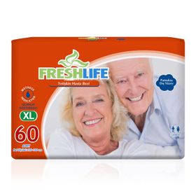 Freshlife Belbantlı Xlarge Beden 60 Adet Hasta Bezi