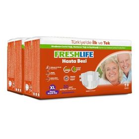 Freshlife Belbantlı XLarge Yetişkin 2x30 Adet Hasta Bezi