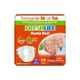 Freshlife Belbantlı XLarge Yetişkin 2x30 Adet Hasta Bezi