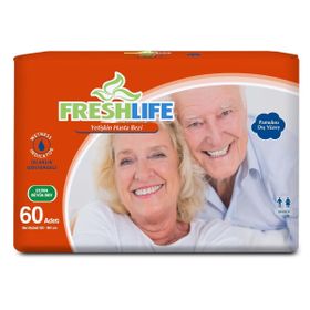 Freshlife Ekstra Large Büyük Boy Yetişkin 120-160 cm 60 Adet Hasta Bezi
