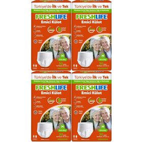 Freshlife Emici Külot Medium 4x30 Adet Hasta Bezi