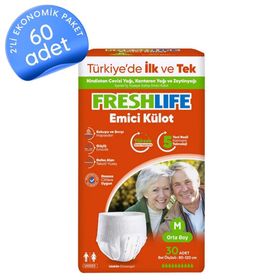 Freshlife Emici Külot Orta Boy M 2x30 Adet Hasta Bezi