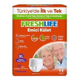 Freshlife Emici Külot XL 3x12 Adet Hasta Bezi