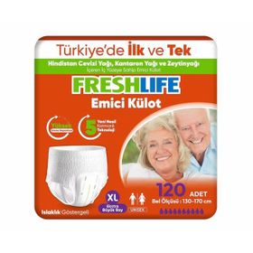 Freshlife Emici Külot XL Ekstra Büyük 120 Adet Hasta Bezi