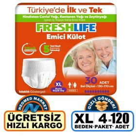 Freshlife Extra Large Beden 120 Adet Emici Külot