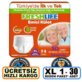 Freshlife Extra Large Beden 30 Adet Emici Külot