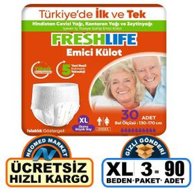 Freshlife Extra Large Beden 90 Adet Emici Külot